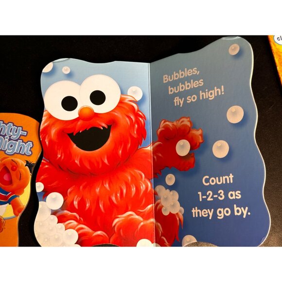 Sesame Street Beginnings Bendon Board Books Nighty Night Bubbles Ernie Big Bird - Picture 6 of 7